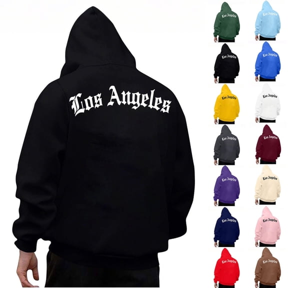 Hilzaten Tops for Women Graphic Long Sleeve Casual Pullover Loosse Hoodie Sweatshirts for Women