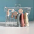 thumbnail image 3 of DEKAXID - Juego de botellas de perfume rellenables, para loción, champú, ducha, tubo de recarga, contenedor de líquido para viajes, herramienta portátil, 3 of 6