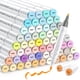 thumbnail image 1 of Juego de rotuladores pastel Caliart, 61 colores, doble pincel y punta fina, 1 of 8