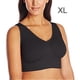 thumbnail image 1 of Sujetador sin costuras Wireless Hacer subir Lingerie Plus Size Yoga Sport Underwear, Negro, XL tholdsy AP002554-07, 1 of 6