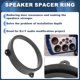 thumbnail image 3 of Adaptador de Espaciador de Altavoz Tweeter Unique Bargains para Subaru de 6.5" 2 Pcs, 3 of 7