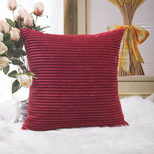 Burgundy sofa pillows best sale