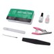 thumbnail image 1 of Consejos de uñas de ataúd transparentes, kit de extensión de uñas de la uña de 550 piezas de la cubierta de la cubierta de la uña., 1 of 7