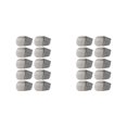 thumbnail image 2 of Thinsony Golf Head Covers PU Portable Protector Travel Athlete Golf for Training Gray Small 10 Pcs 2Set, 2 of 6