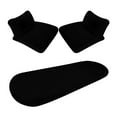 thumbnail image 2 of HOARBOEG 5 Sets Car Front Seat Cushion Soft Warm Faux Rabbit Winter Auto Seat Cover Plush Vehicle Seat Protector Pad With Non-Slip Backing Car Accessories, 2 of 5