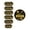 A, variant on Graduation Party Plates,Graduation Decorations Class Of 2026,Disposable Paper Plates Luncheon for Congrats Grad Party Decorations,（7 Inch Serve 24,Black）