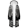thumbnail image 5 of Hoodies for Women Halloween Skeleton Print Hoodies Y2k Workout Hoodies Long Sleeve Jacket with Pockets Holiday Hoodie Sweatshirt for Women Basic Layering Hooded Jacket, 5 of 5