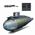 thumbnail image 3 of Mini Submarino RC, Barco de Control Remoto para Niños, Controlador de Radio, Muebles para El Hogar, Tiempo de Reproducció de 10 Minutos, Distancia de Control Remoto de 6 metros, 3 of 8