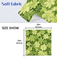 thumbnail image 5 of Napkin Satin Napkin 20*20Inchx1 Kitchen Towel Dinner Plate Towel Decorative Towel Napkin Tea Towel Suitable For Kitchen Table Green Flower 1, 5 of 8