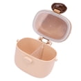 thumbnail image 4 of BOKYAN Large Capacity Portable Formula Dispenser with Sealed Storage, Multi‑Use Baby Milk & Cereal Container, Brown, 4 of 7