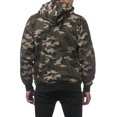 thumbnail image 2 of Ma Croix Men's Proclub Heavyweight Pullover Zipper Premium Sweatshirt Fleece S-5XL, 2 of 2