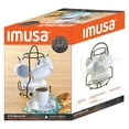 thumbnail image 2 of IMUSA 8pc Stoneware 3oz Espresso Set with Rack, White, 2 of 7