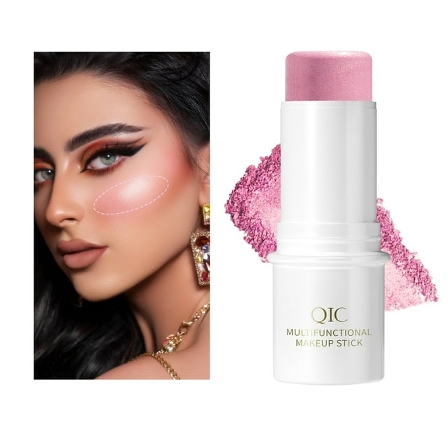Sunloudy Cream Contour Sticks, Shades with Highlighter Bronzer Blush, Non-Greasy and Waterproof Contouring Pen