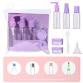 thumbnail image 4 of Dispensador Botellas Vacías Contenedor Cosméticos 5 Uds. Recargable para Artículos Tocador, 4 of 9