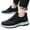 Black, variant on Slip on Shoes for Men Trekking Hiking Walking Loafers Arch Support Casual Sneakers Outdoor Winter Warm Ankle Boots Black 8.5