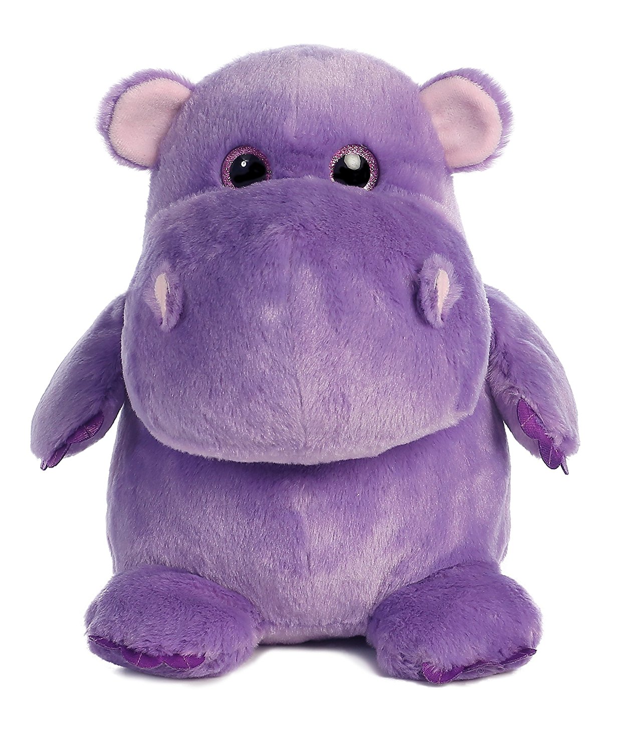 purple hippo stuffed animal