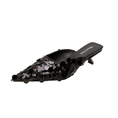 Pointed shoes  high heels  women s shoes  sequins  buns  slippers Fashion shoes