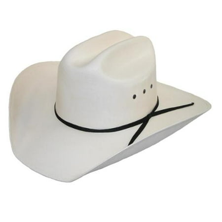 Kakadu Canvas Hat - Size Medium Men's White Canvas Cowboy Western Hat