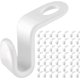 thumbnail image 1 of 20 Pieces Clothes Hanger Connector Hooks Mini Coat Holder Cascading Organizer Household Closet Bedroom Clothing Storage, Light Green, 1 of 1