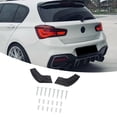thumbnail image 1 of 2Pcs Rear Bumper Side Spoiler ABS Rear Bumper Lip Diffuser Rear Side Diffuser for 1 Series F20 M Sport 2015 - 2019, 1 of 7