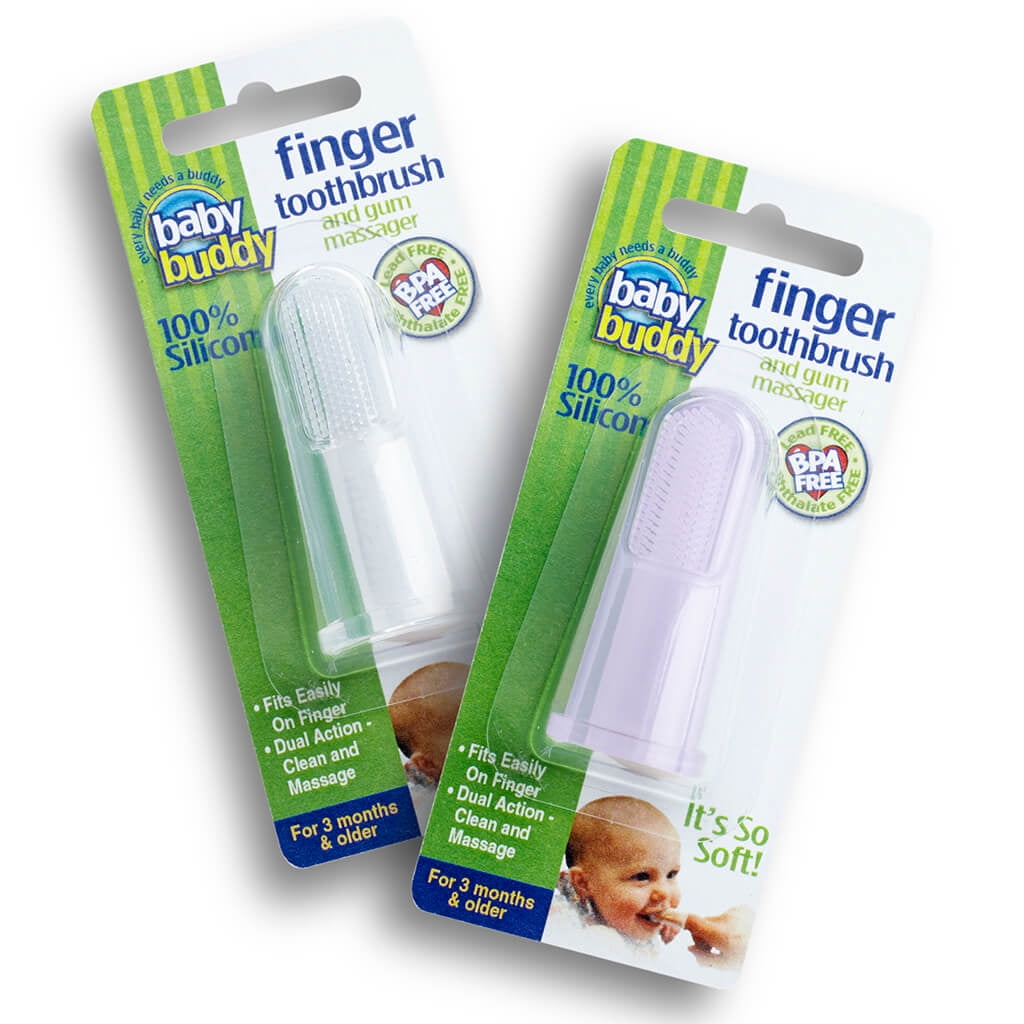 baby finger toothbrush gum massager