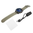 thumbnail image 1 of Correr Natación Deportes Reloj Inteligente 1.28in IPS TFT Brújula Barómetro Inteligente Impermeable Hombres Reloj OD Verde, 1 of 10