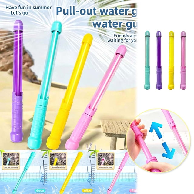 Tong Water Creativity Fire Works Water Pull Out Summer Games Waterguns For Adults Beach Prank Small Pool Party Su