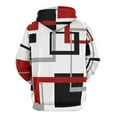 thumbnail image 3 of Abstract Geometric Color 3D Print Hoodie Men Women Autumn Thin Pullover Sweatshirt Vintage Streetwear Tops, 3 of 6