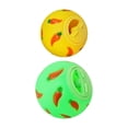 thumbnail image 1 of 2 bolas de golosinas para conejos, dispensador de comida, juguete para mascotas, comedero lento, juguetes para masticar. Amarillo verde, 1 of 8