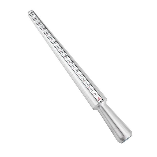 Domqga Ring Mandrel Aluminum Alloy Ring Mandrel Stick Gauge Sizer