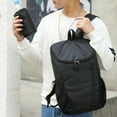 thumbnail image 4 of 1 mochila plegable ligera de 20 l, pequeña mochila de senderismo plegable para viajes, camping, vacaciones al aire libre, color negro, 4 of 8