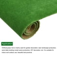 thumbnail image 3 of Artificial Grass Mat 19.7" x 19.7" Green Realistic Fake Turf for Garden, Lawn Decoration Sand Table 3pcs, 3 of 5