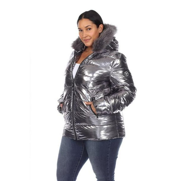 Walmart plus size puffer cheap coats