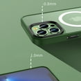thumbnail image 4 of Allytech Case for iPhone 12 Pro Max 6.7" Cover Compatible with Magsafe Chargers and Accessories, Anti-Scratch Hard PC & Non-Slip TPU Bumper Slim Fit Shockproof Case for iPhone 12 Pro Max 2020, Blue, 4 of 5