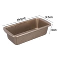 thumbnail image 1 of Nonstick Loaf Pan Carbon Toast Bread Pan Rectangle﻿Bakeware, 1 of 9