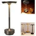 thumbnail image 1 of Vueeze Ecolume Table Lamp, Vueeze Table Lamp, Cordless Table Lamp Rechargeable, Cordless Lamp for Kitchen Counter, Portable Outdoor Dining Table Light, Vianys Ecolume (Silver), 1 of 5