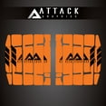 thumbnail image 2 of Attack Graphics Renegade Radiator Louver Decals Orange for KTM 300 XC-W Erzbergrodeo (Fuel Injected) 2020-2023, 2 of 4