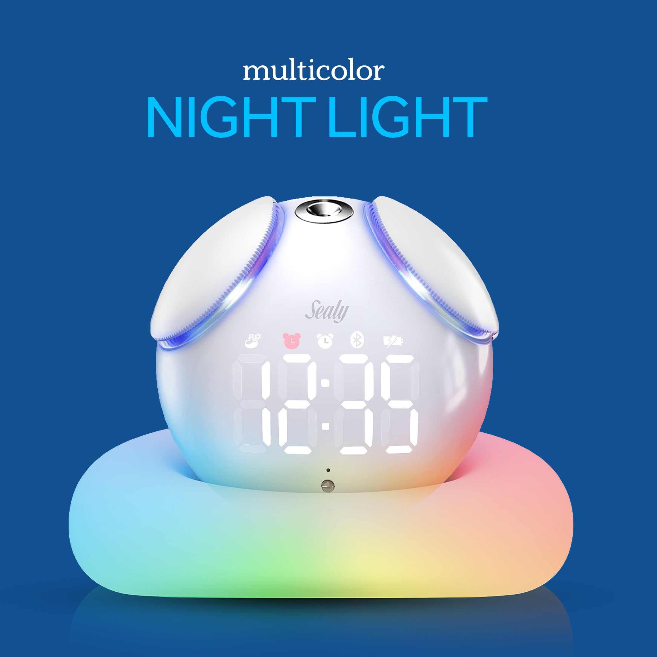 Sealy All-in-One Smart Sleep Assist with Sound Machine, Sunrise Alarm  Clock, & Aromatherapy Diffuser