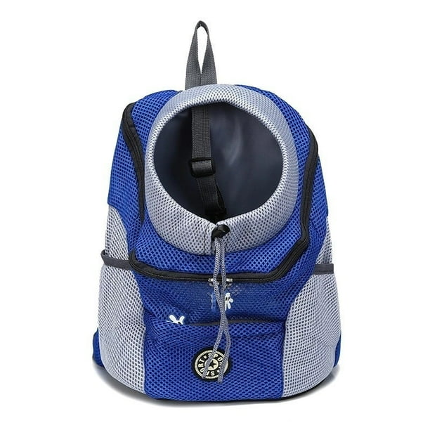 Bolsa de transporte para perros y mascotas, mochila para perros, mochila de viaje portátil de doble hombro, bolsa de transporte para perros al aire libre, juego de viaje Tan Jianjun unisex