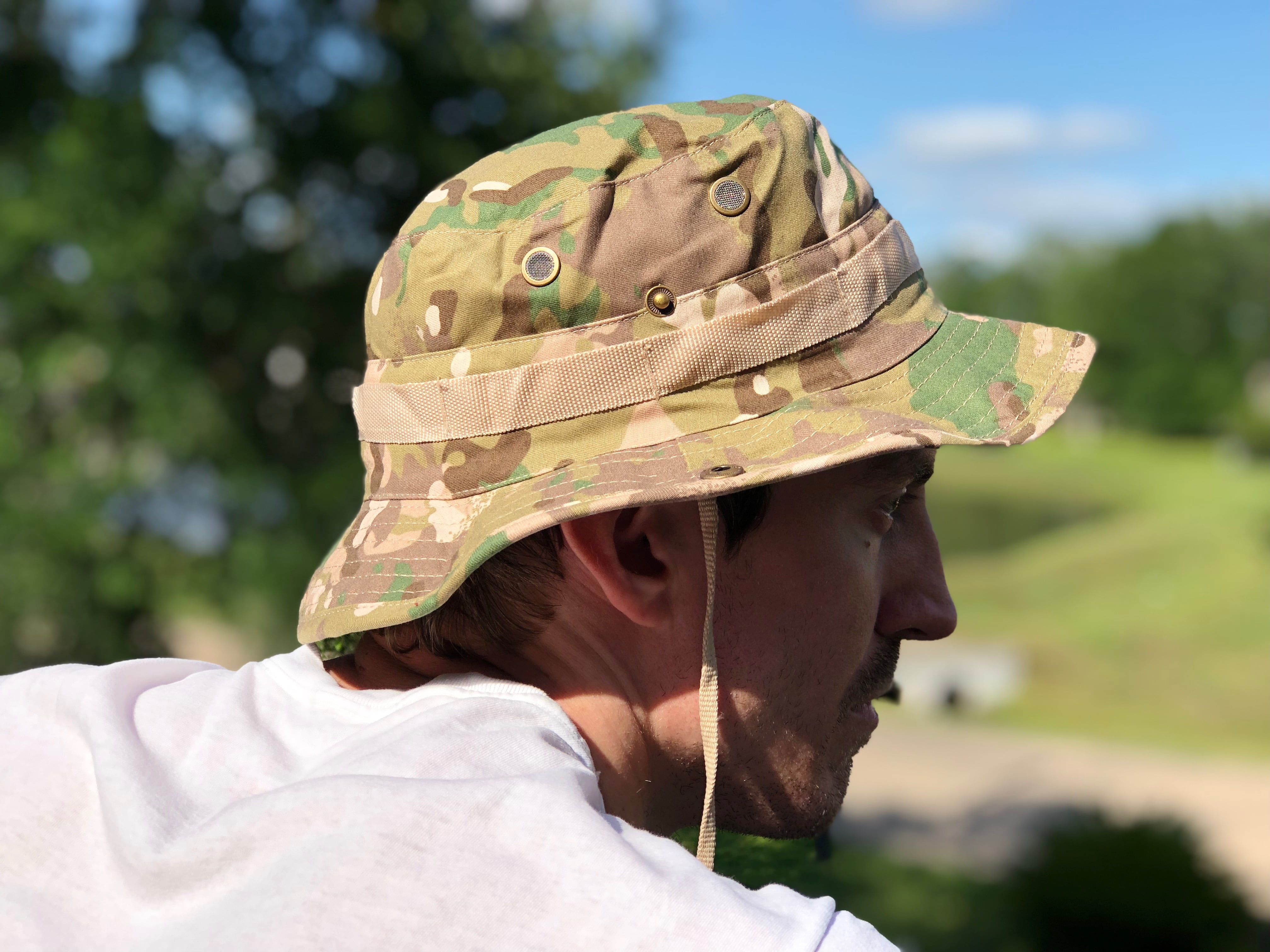 Tactical Bonnie Bucket Hat (Camo 