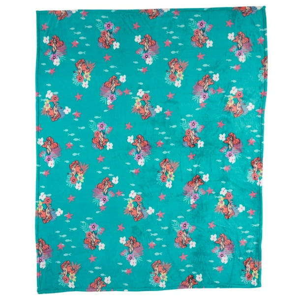 Disney’s The Big One® Oversized Supersoft Printed Plush Throw Ariel