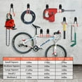 thumbnail image 4 of 12 Packs Garage Hooks Heavy Duty, Utility Steel Garage Storage Hooks, Wall Mount Garage Storage Organization and Tool Hangers for for Power ＆ Garden Tools, Ladders, Bikes, Bulky Items, 4 of 9