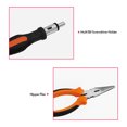 thumbnail image 3 of 18-Piece Tool Set General Household Hand Tool Kit for Men Women Home Automobile with Toolbox Storage Case Orange, 3 of 6