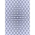 thumbnail image 1 of Ahgly Company Machine Washable Indoor Rectangle Transitional Lavender Blue Area Rugs, 3' x 5', 1 of 7