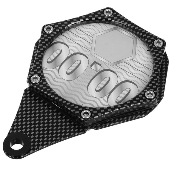 Masteelf Motorcycle License Plate Bracket with Wrench Aluminum Alloy Frame for Motorcycle License Plate Black