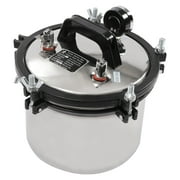 2.11gal/ 8.5qt Safety Stainless Steel Autoclave Steam Sterilizer Dental Equipment Sterilization Medical Sterilizer 8L