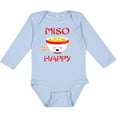 thumbnail image 3 of Inktastic Kawaii Miso Happy Boys or Girls Long Sleeve Baby Bodysuit, 3 of 5