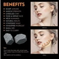thumbnail image 5 of 2 uds Jawline ejercitador para hombres y mujeres, eliminador reductor de mentón doble de silicona Aespa kaili Sencillez, 5 of 5