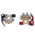 thumbnail image 3 of Kit de conectores de terminales de batería de automóvil, 2 piezas de conector de terminal de batería de automóvil, conector de terminal de batería de automóvil de repuesto, diseño aerodinámico, 3 of 9