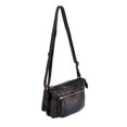 thumbnail image 1 of Karla Hanson Charlotte Pre-Washed Women's Compact Organizer Bag, Vegan Leather Multi-Pocket Handbag with Adjustable Strap, 1 of 4